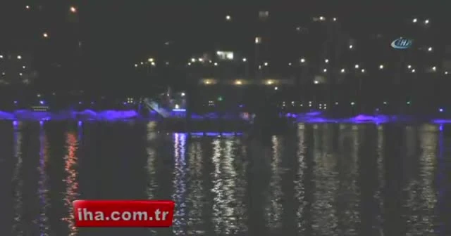 Karaya oturan teknedeki turistleri sahil güvenlik kurtardı