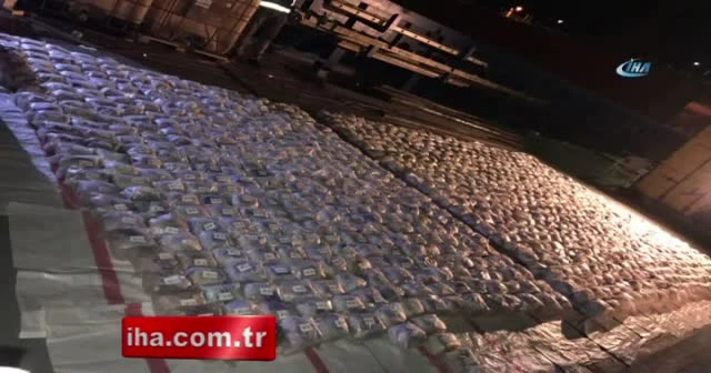 Operasyonda 1 ton 71 kilogram eroin ele geçirildi