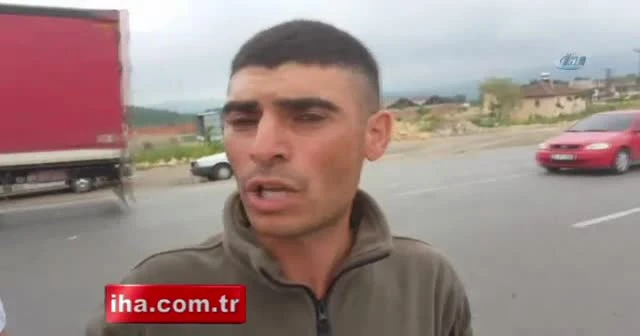 Samsun'da acemi erleri taşıyan otobüs devrildi