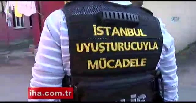 Sarıyer’de 70 ayrı adrese uyuşturucu operasyonu