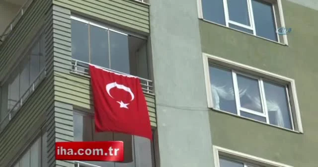 Şehit eşine acı haber ulaştı