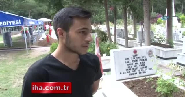 Şehit oğlundan babasına sürpriz