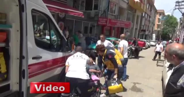 Sokak ortasında dehşet kamerada! Önce vurdular sonra tekmelediler