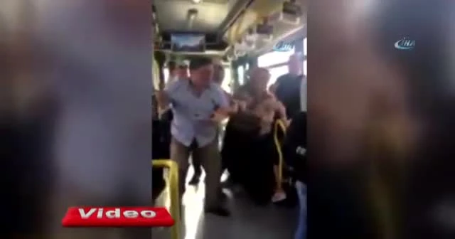Tartıştığı metrobüs şoförüne böyle silah çekti