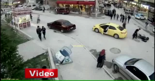 Trafik kazaları kamerada