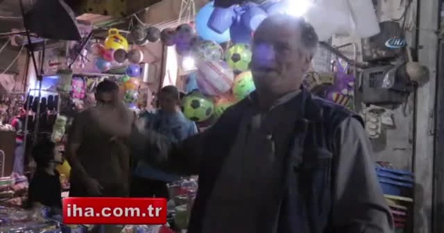 Türkiye’ye 25 kilometre mesafedeki El Etarip’te bayram hazırlığı