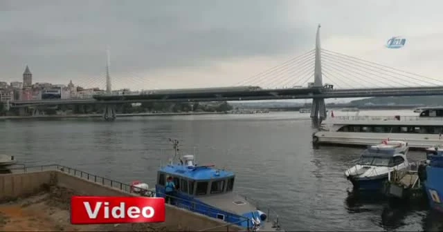 Unkapanı Köprüsünde intihar girişimi
