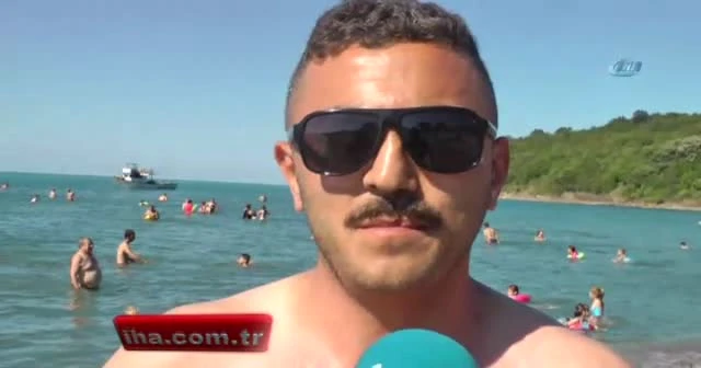 17 km uzunluğundaki sahiller doldu