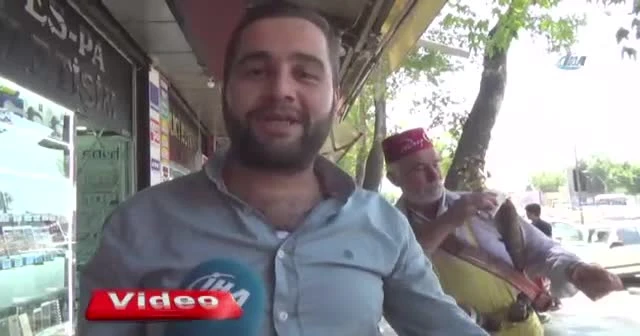 50 yıldır meyan şerbeti satıyor