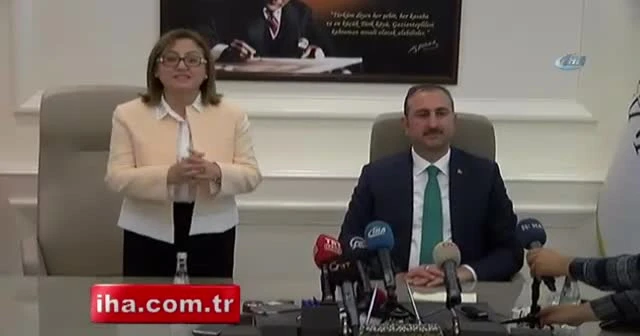 Adalet Bakanı Gül'den Şahin'e ziyaret