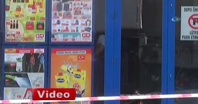 Bağcılar’da silahlı market soygunu