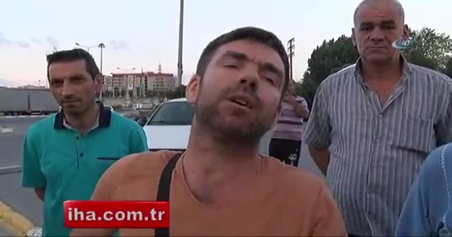 Bağırışların duyulduğu tırın konteynırında ağır yaralı 3 mülteci çıktı