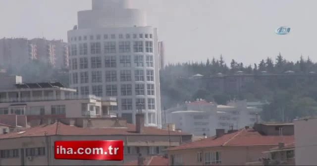 Başkent’te AVM’de yangın paniği