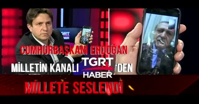 Erdoğan, TGRT Haber'den millete seslendi