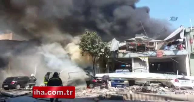Dondurma imalathanesinde patlama: 11 yaralı