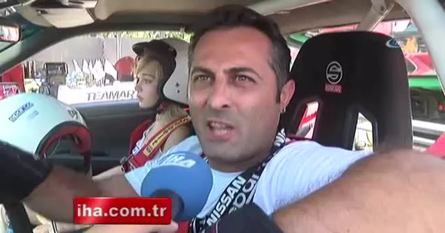 Drift tutkunları Atatürk Olimpiyat Stadı’na akın etti