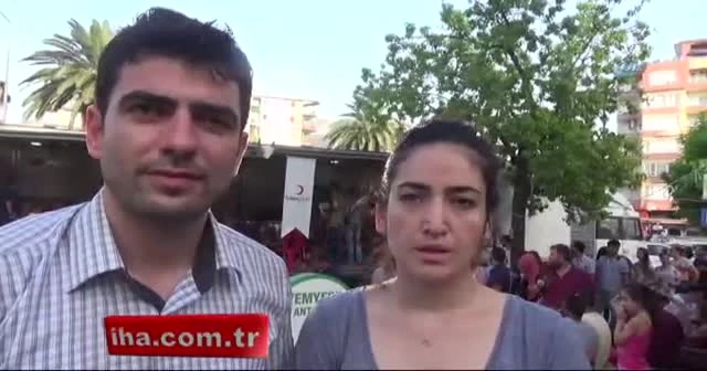 Duru bebeğe kan vermek için sıraya girdiler