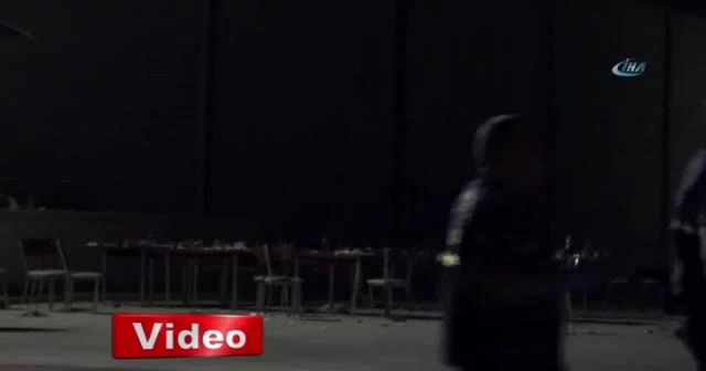 Fabrika bahçesindeki eğlenceye müdahale