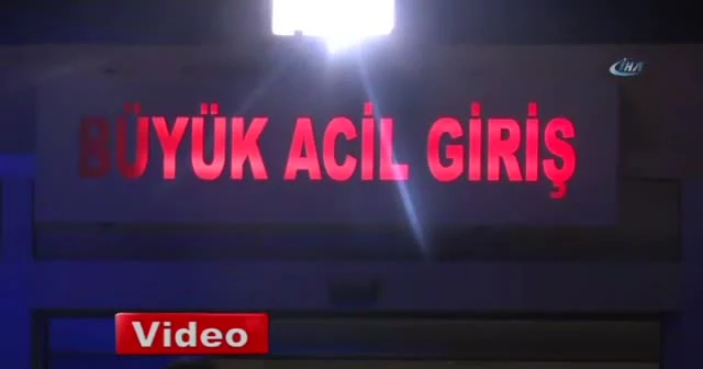 Genç kız kaza kurşunu nedeniyle ağır yaralandı