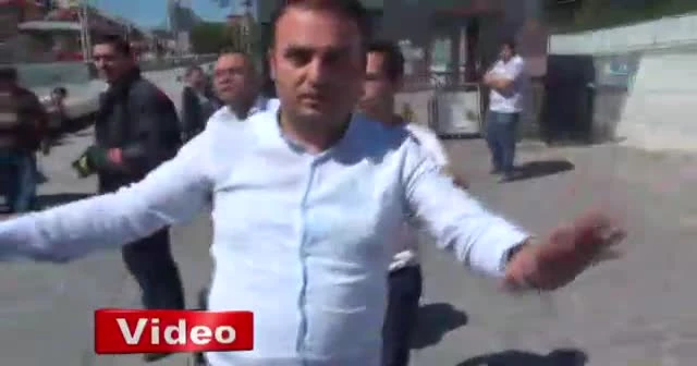 Görevini yapan İHA muhabirine metro güvenliğinden saldırı