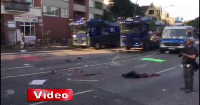 Hamburg’da G20 protestosuna polis müdahalesi