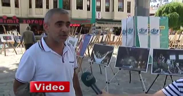 İHA'nın fotoğraf sergisine vatandaşlar yoğun ilgi