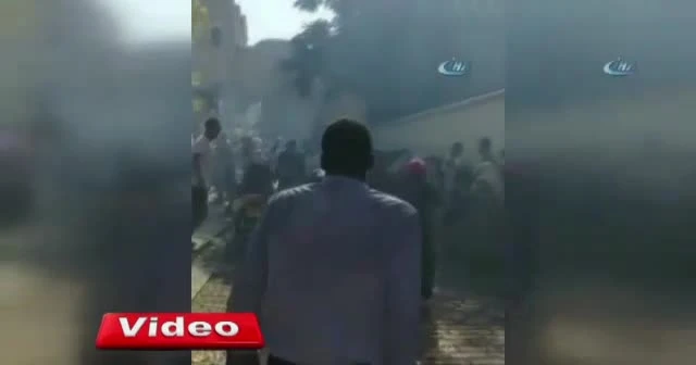 İsrail polisi, Mescid-i Aksa’da Filistinlilere müdahale etti