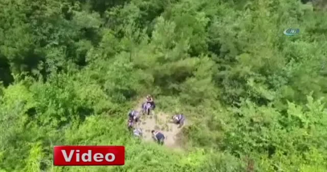 Jandarma'dan drone'lu uyuşturucu baskını