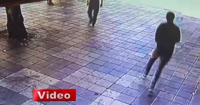 Kapkaç anı saniye saniye kamerada