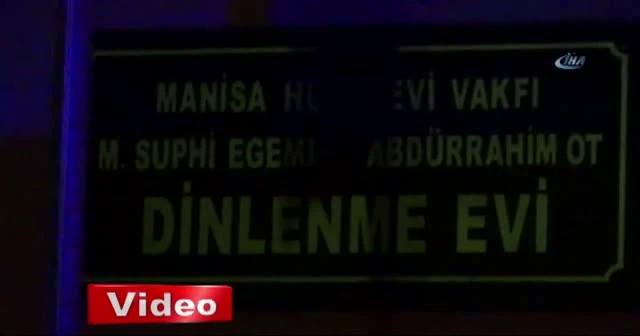 Manisa’da huzurevinde yangın paniği