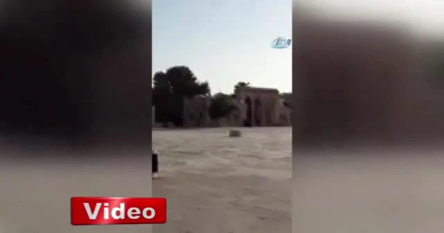 Mescidi Aksa'da silahlı çatışma!