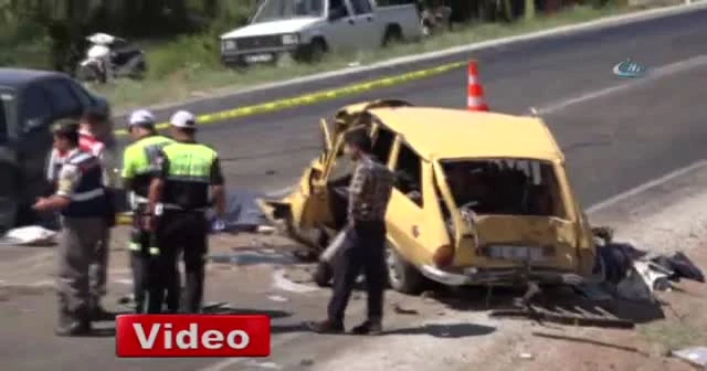 Muğla'da zincirleme kaza: 3 ölü, 4 yaralı