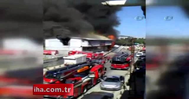 Pendik’te korkutan yangın
