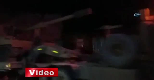 Suriye sınırına obüs topu sevkıyatı
