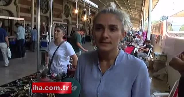 Tarihi Sirkeci Garında antika festivali