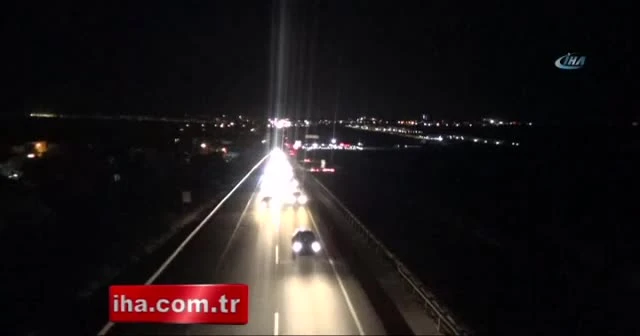 Tekirdağ’da 20 kilometrelik araç kuyrukları oluştu