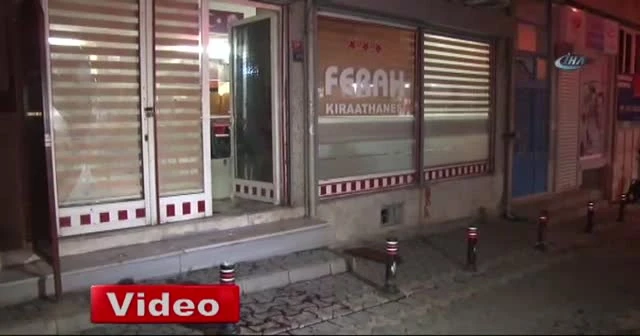 Ümraniye'de kahvehaneye silahlı saldırı: 2 yaralı