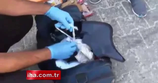 Yolcu minibüsüyle seyahat eden şahıslar gözaltına alındı...