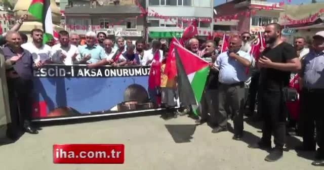 Yurdun her yerinde İsrail protestoları