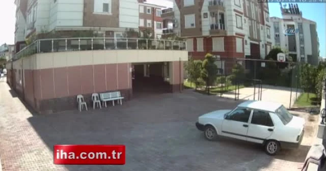40 saniyede bisiklet hırsızlığı