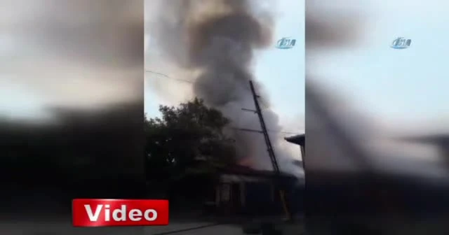 Ankara’da yangın: Çok sayıda iş yeri küle döndü