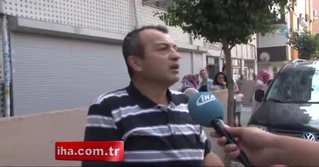 Avcılar'da yaşlı kadın yıkıma bastonuyla direndi