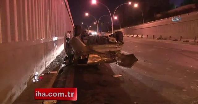 Başkent Ankara'da trafik kazası: 2 yaralı