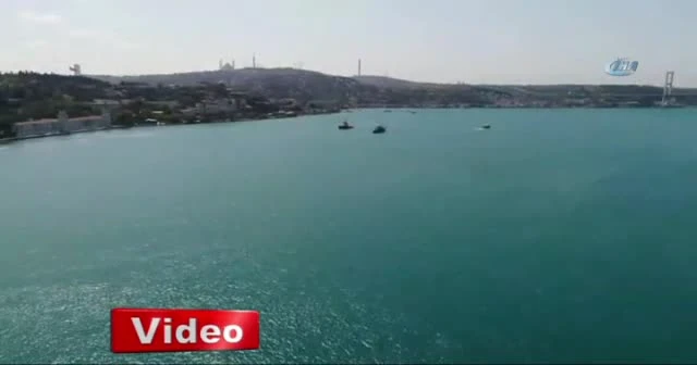 Boğaz’da Furkan Yıldırım’ı arama çalışması havadan görüntülendi