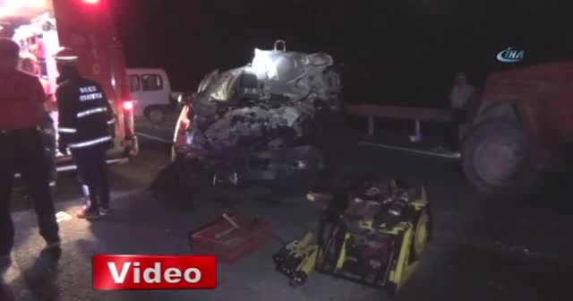 Bolu’da feci kaza: 1 ölü, 1 yaralı