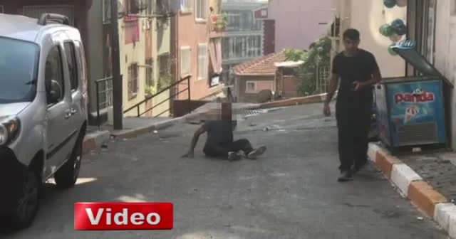 Bonzai krizine giren genç kendini yerden yere vurdu