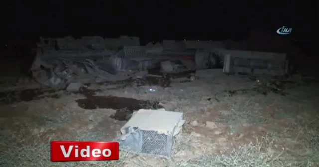 Elazığ’da yük treni devrildi: 2 ölü