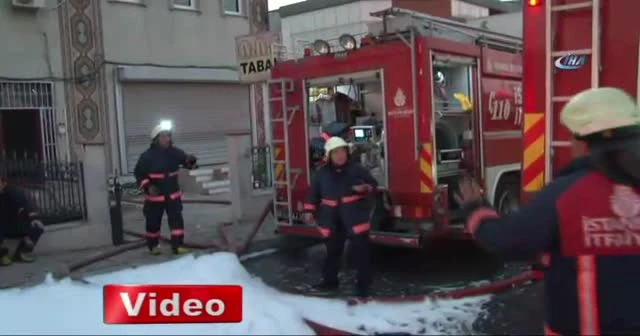 Esenyurt’ta fabrika yangını