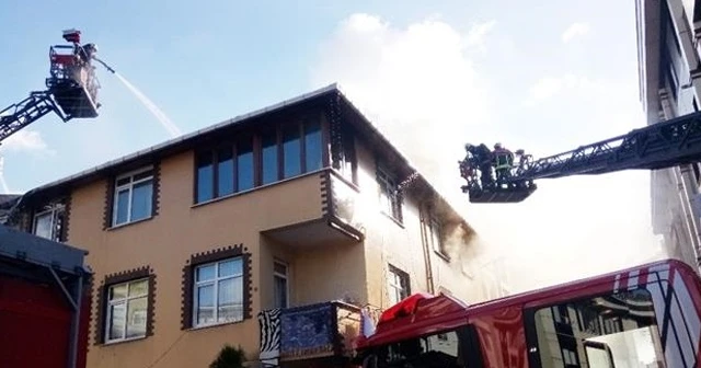İstanbul’da korkutan yangın
