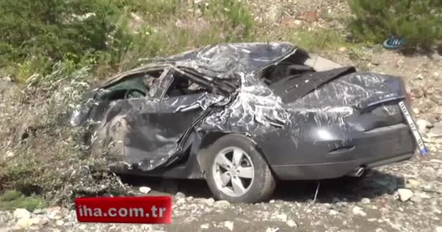 Kastamonu’da otomobil çaya uçtu: 3 ölü, 3 yaralı
